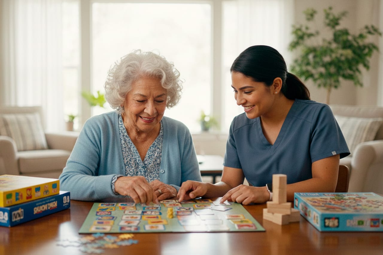 Actividades recreativas y cognitivas al adulto mayor