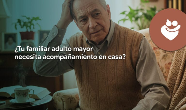 Señales de que un adulto mayor necesita acompañamiento en casa