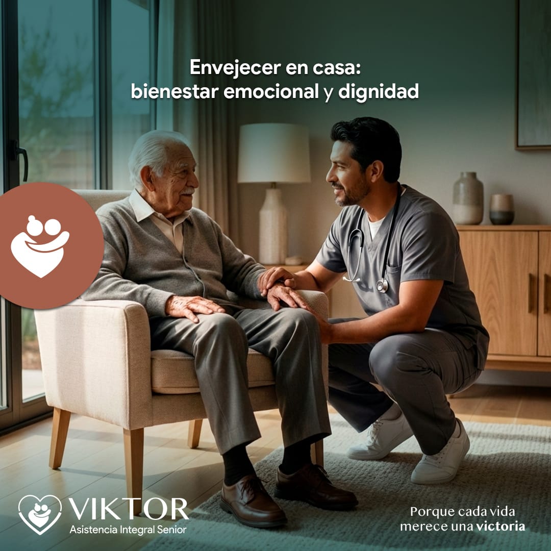 Envejecer en casa: bienestar emocional y dignidad