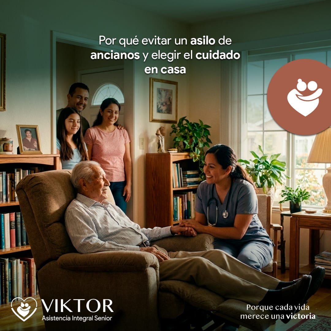 Por qué evitar un asilo de ancianos y elegir el cuidado en casa