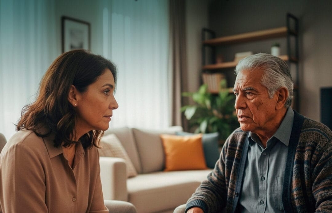 adulto mayor rechaza ayuda