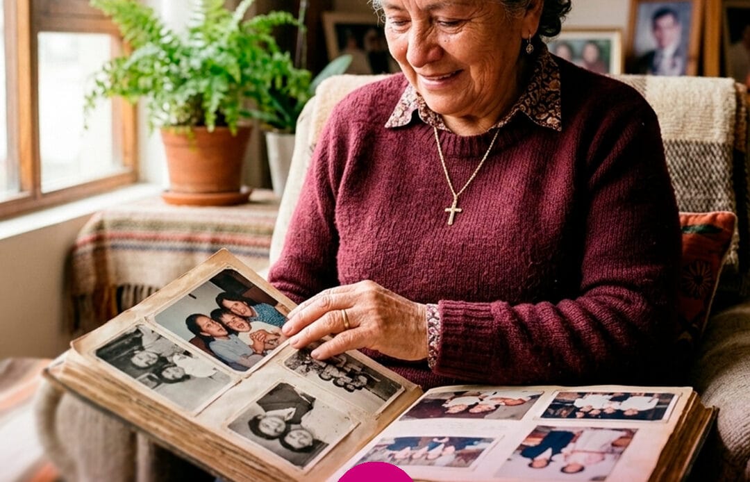 Mujer envejece con dignidad