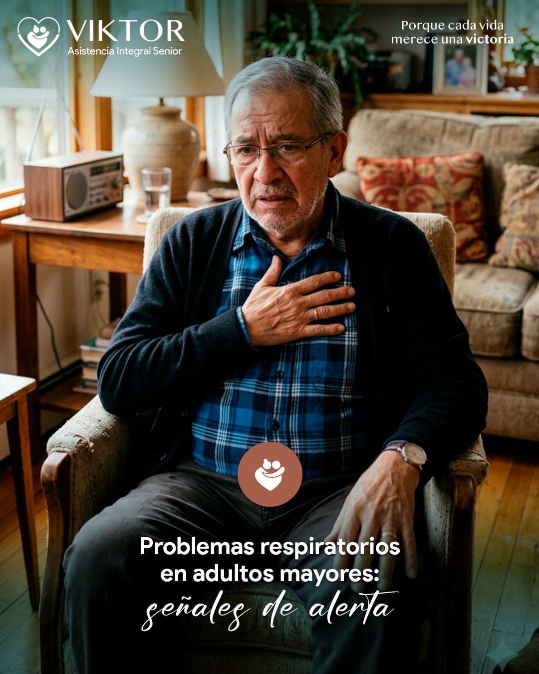 Problemas respiratorios en adultos mayores