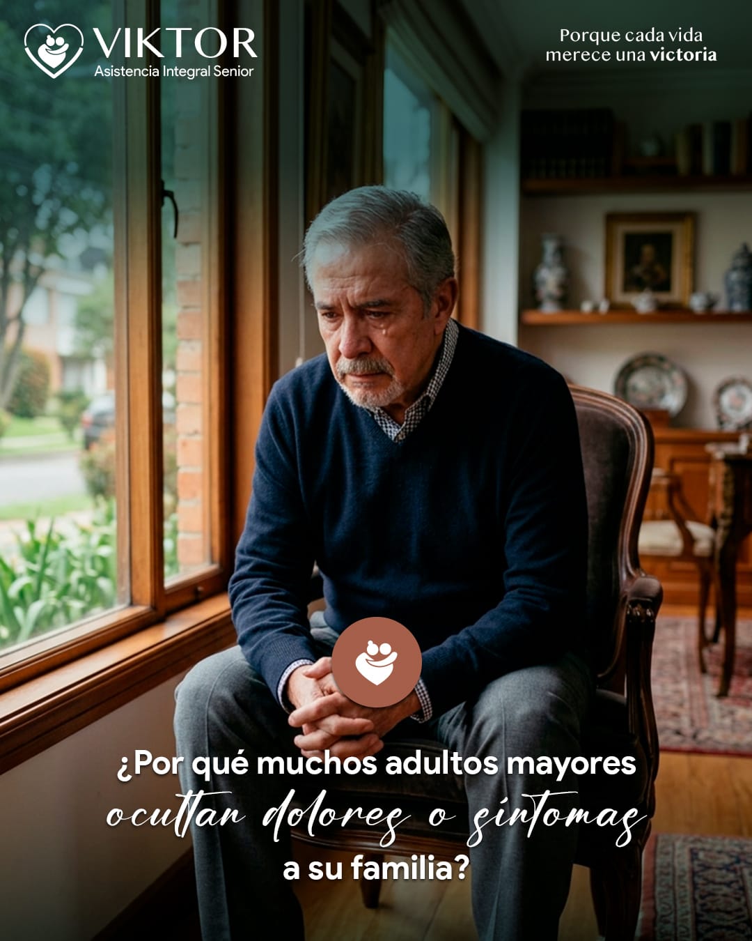 adultos mayores ocultan síntomas