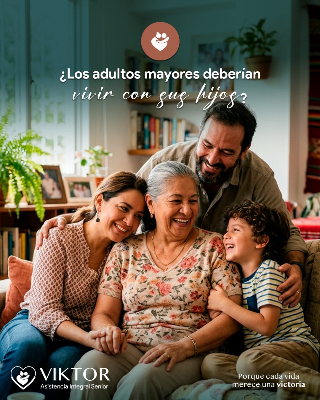 ¿Los adultos mayores deberían vivir con sus hijos?