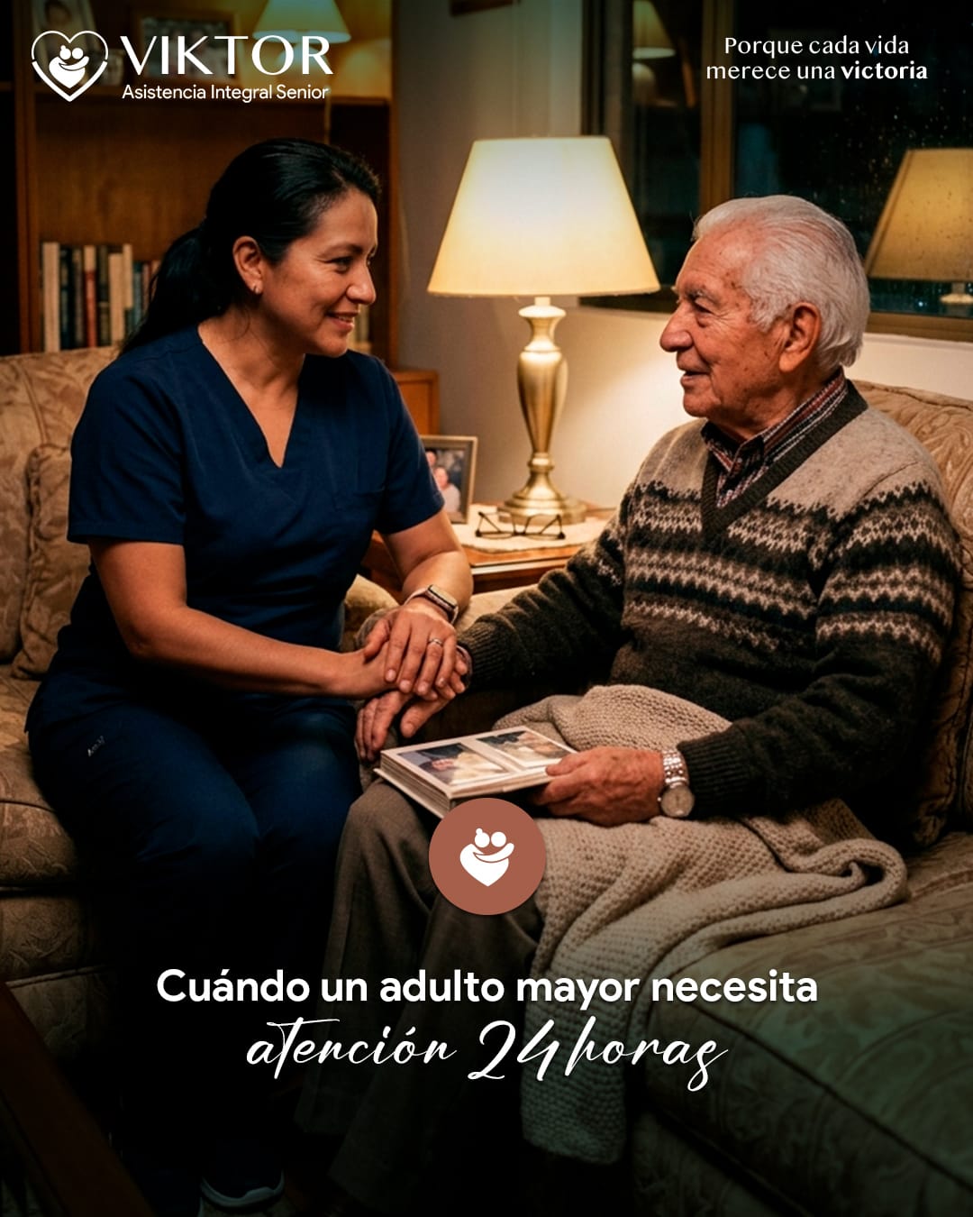 adulto mayor necesita atención 24 horas
