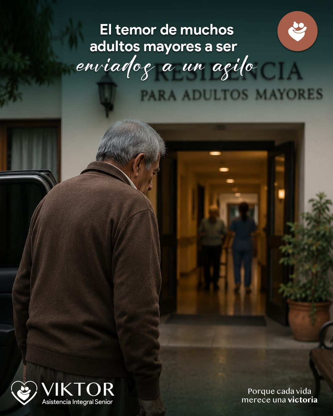 El temor de muchos adultos mayores a ser enviados a un asilo