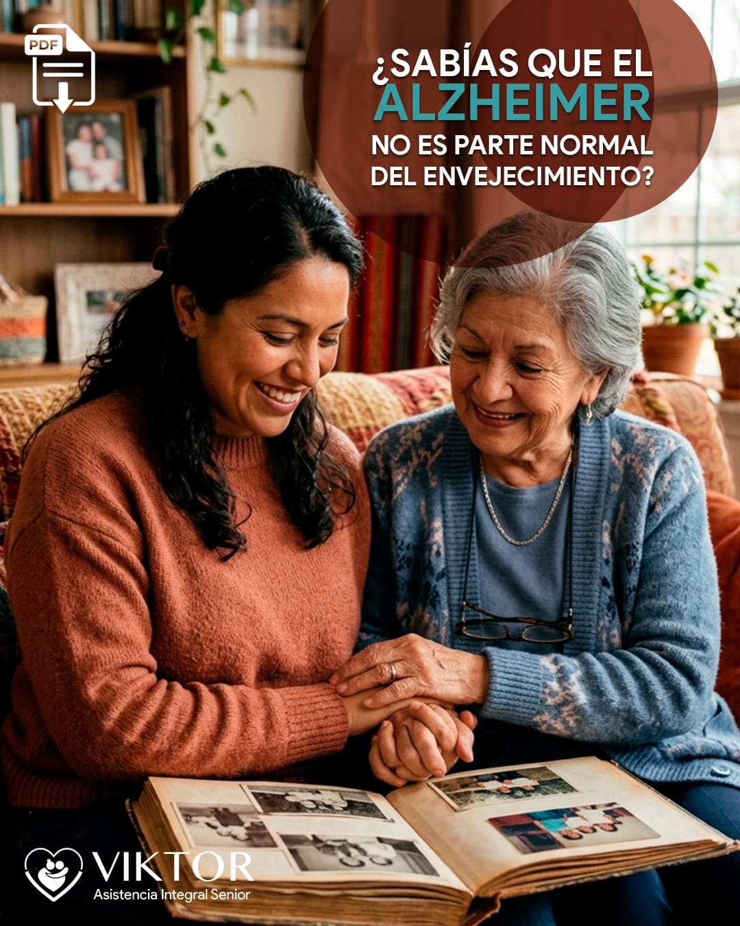 Alzheimer no es parte normal del envejecimiento