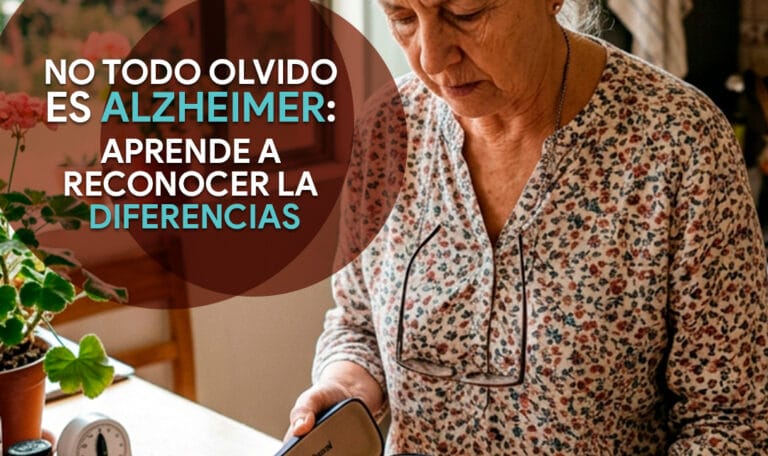 no todo olvido es Alzheimer