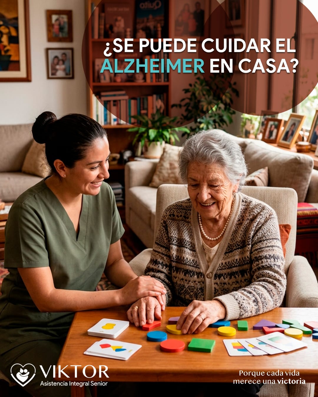 cuidar el Alzheimer en casa