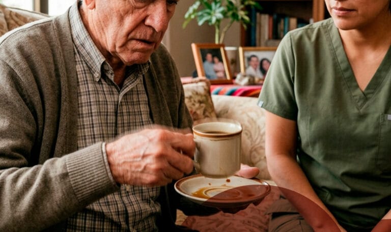 ¿Por qué un adulto mayor tiembla?