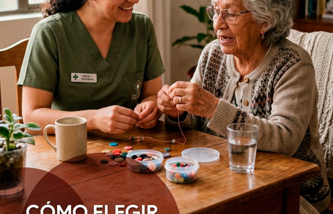 cómo elegir asistencia para un adulto mayor