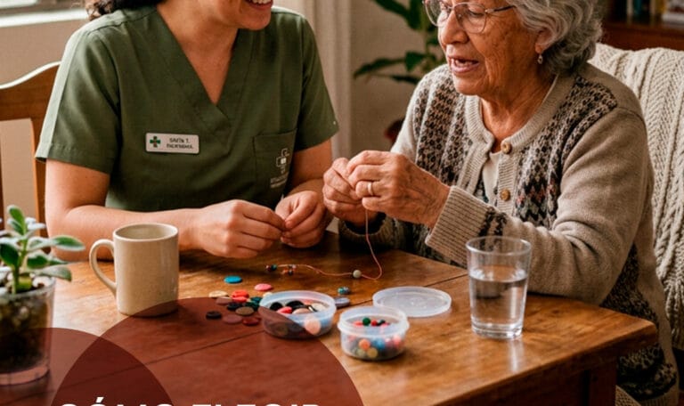 cómo elegir asistencia para un adulto mayor