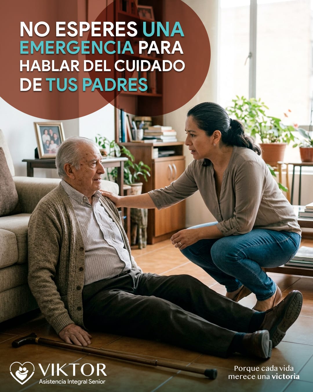 No esperes una emergencia para cuidar a tus padres