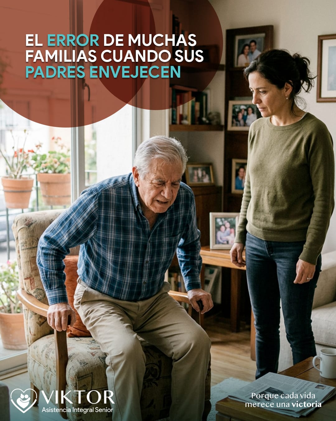 cuidar a los padres cuando envejecen