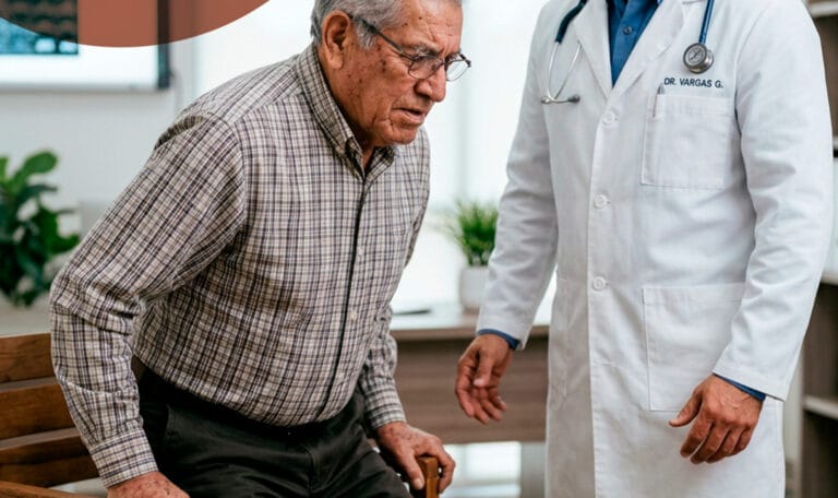 Qué es la sarcopenia en adultos mayores