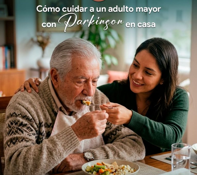 cuidar adulto mayor con Parkinson