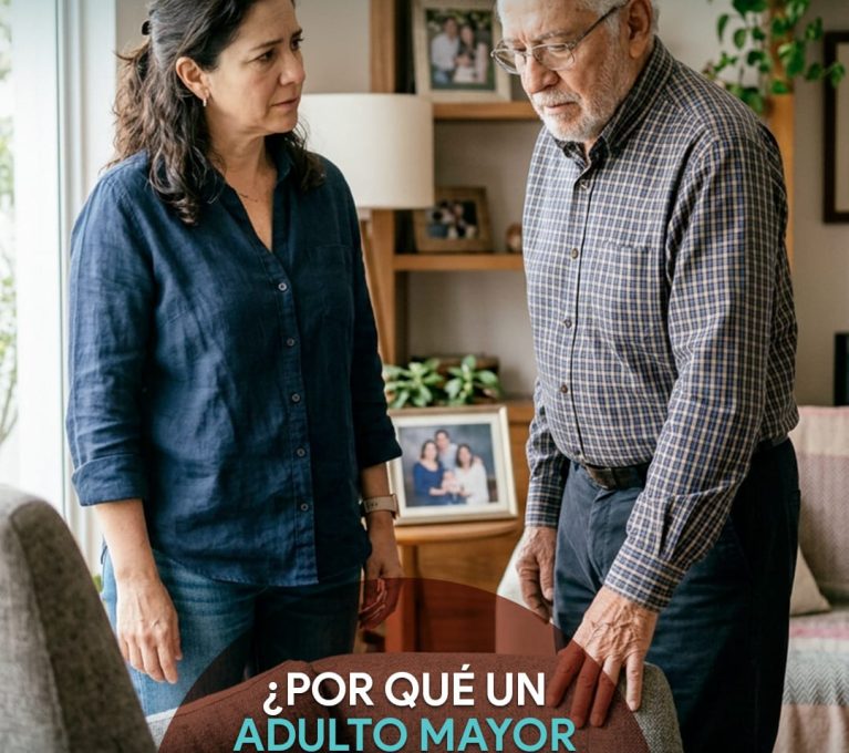 ¿Por qué un adulto mayor se queda inmóvil por momentos?