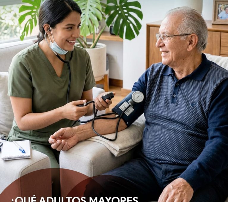 Qué adultos mayores necesitan atención de enfermería