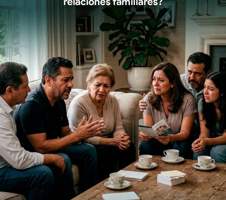 ¿Cuidar a un familiar puede afectar las relaciones familiares?