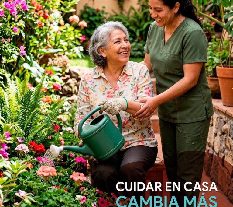 cuidado del adulto mayor en casa