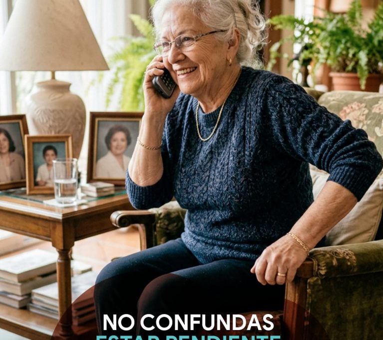 No confundas estar pendiente con estar presente
