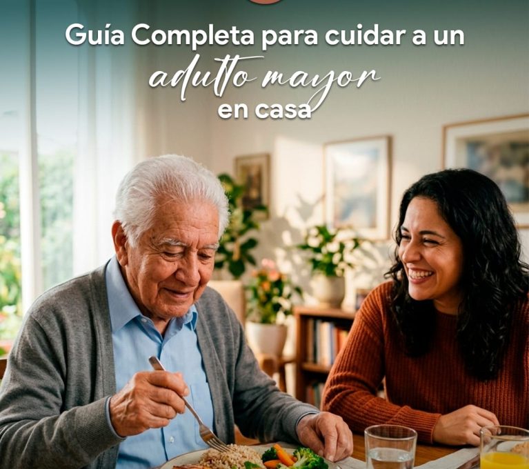 Guía completa para cuidar a un adulto mayor en casa