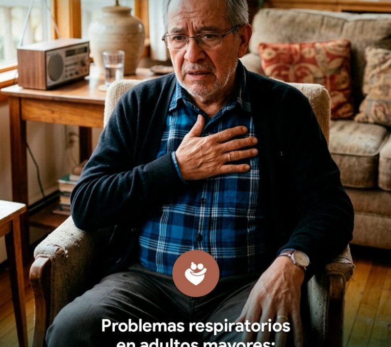 Problemas respiratorios en adultos mayores